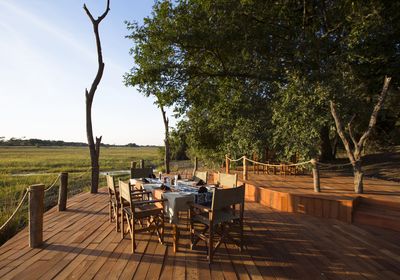 Dining on the Deck