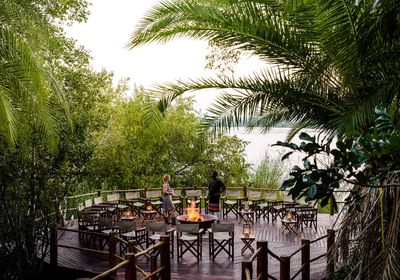 Fire deck