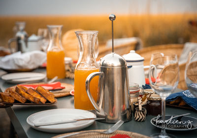 Breakfast with a view