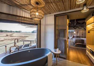 Bath with a view